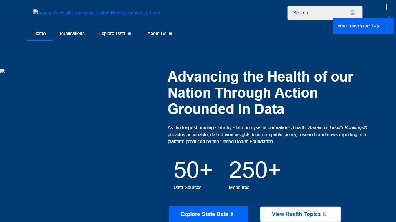 America’s Health Rankings AHR