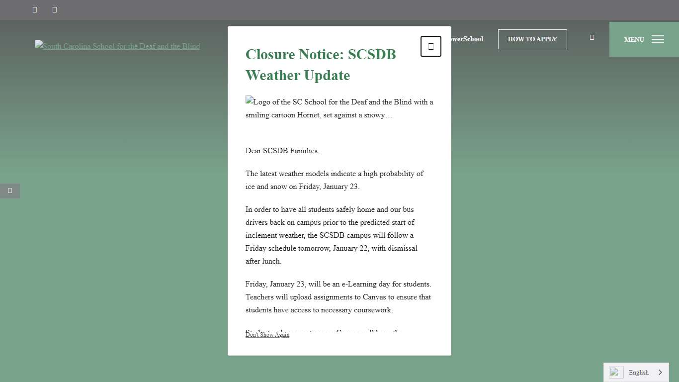 Home - South Carolina School for the Deaf and the Blind